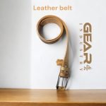 Leather belt
